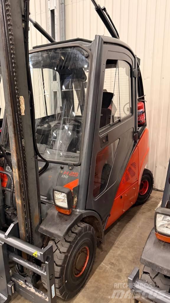 Linde H25D-02 Diesel gaffeltrucks