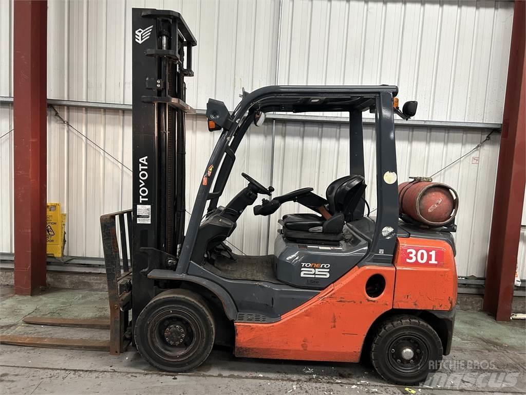 Toyota 02-8FGF25 LPG gaffeltrucks