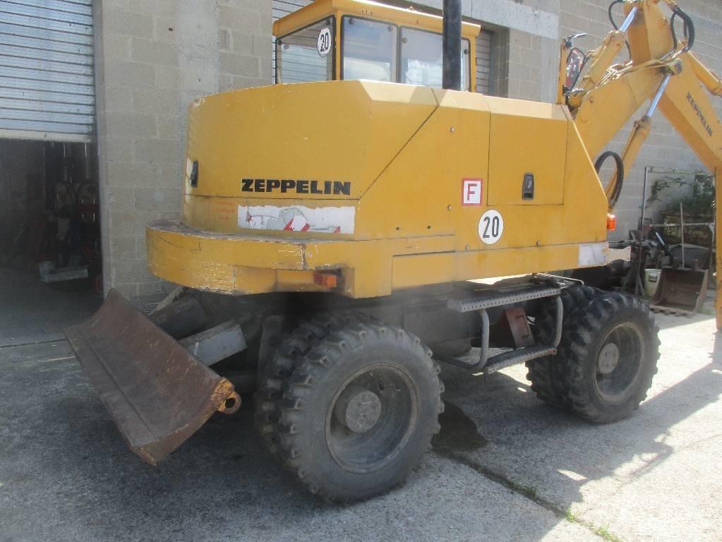 Zeppelin ZM 10 Gravemaskiner på hjul