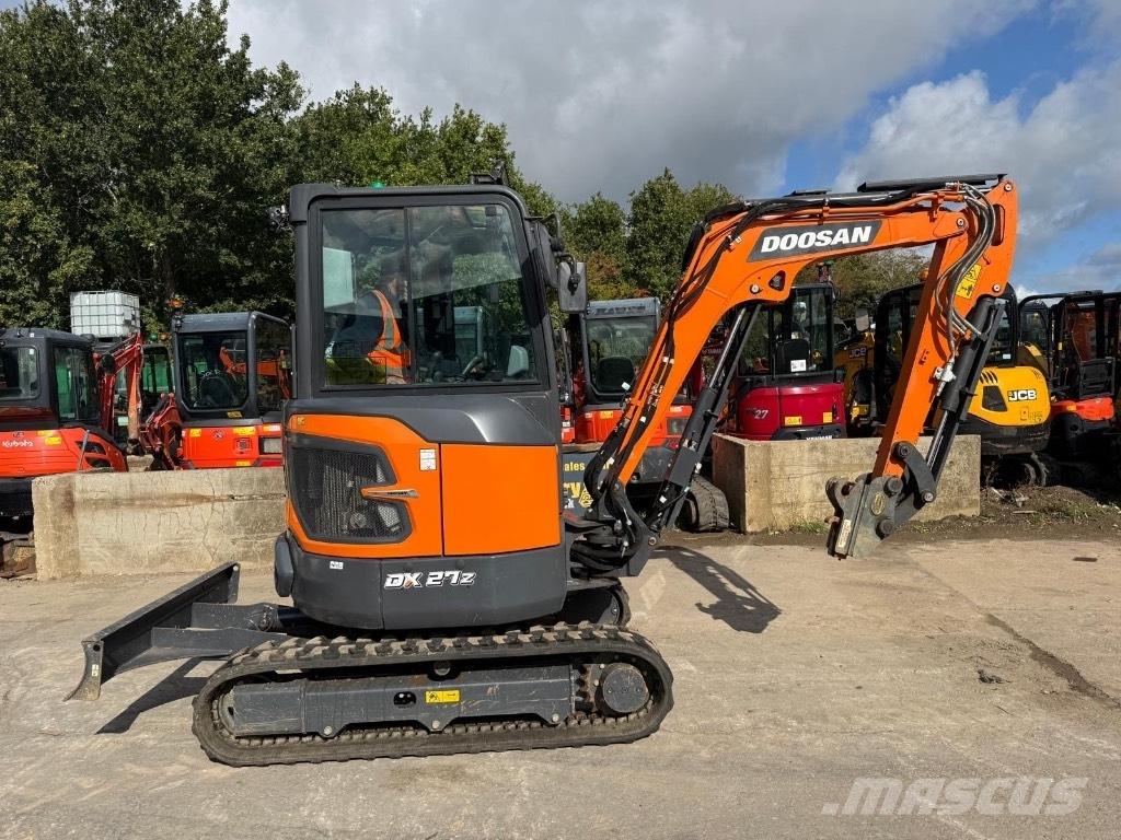 Doosan DX27Z-7 Minigravemaskiner