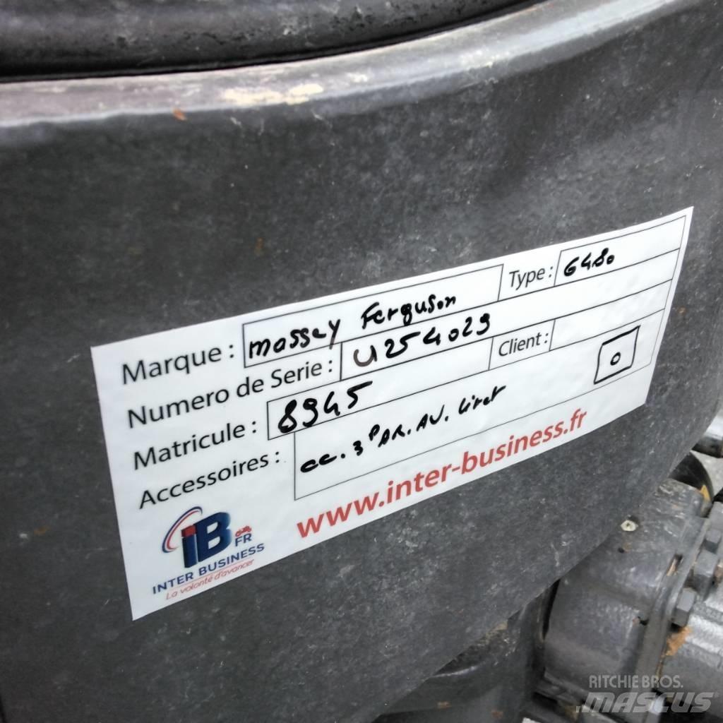Massey Ferguson 6480 Traktorer