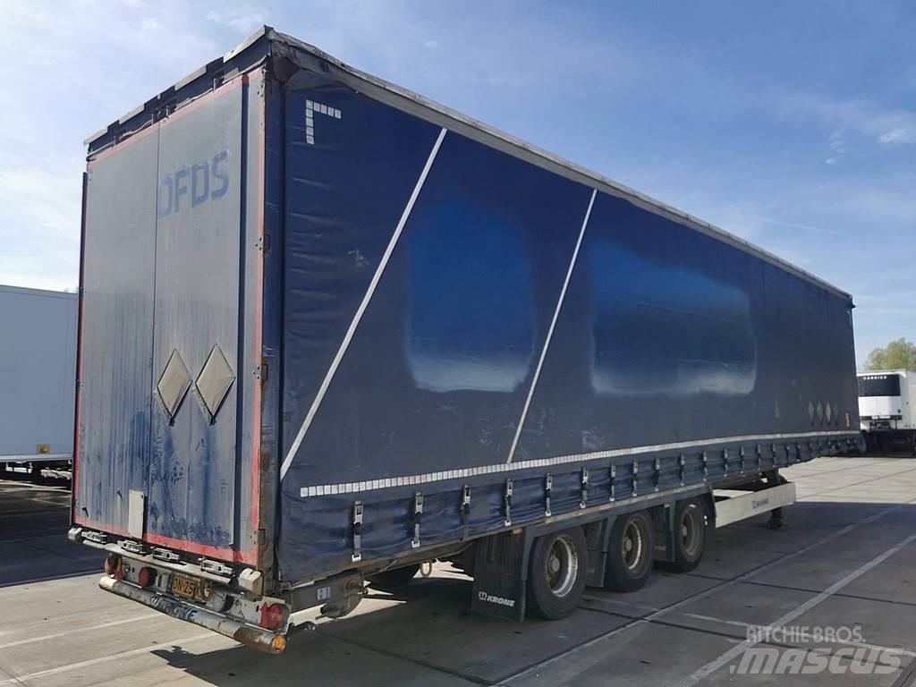Krone N/A Semi-trailer med Gardinsider