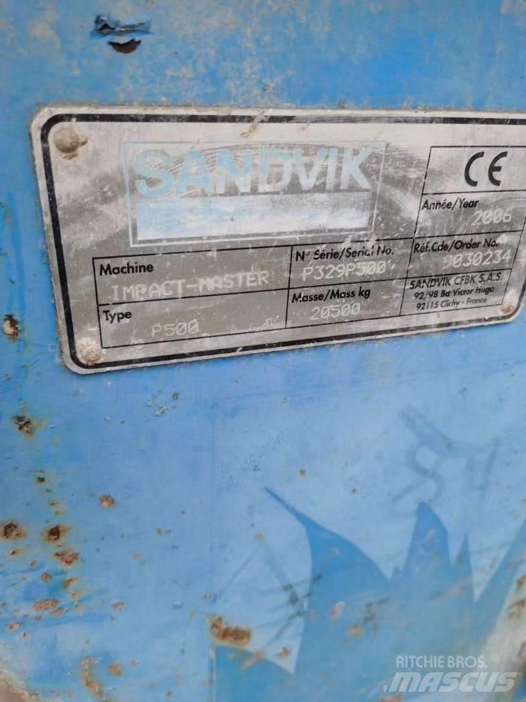 Sandvik P500 Knusere - anlæg