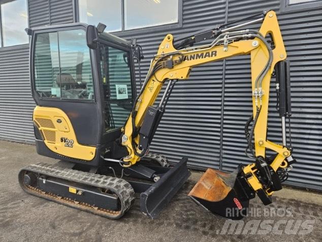 Yanmar sv22 Minigravemaskiner
