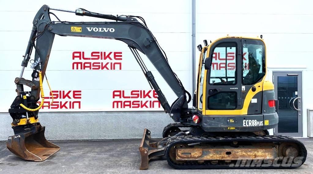 Volvo ECR 88 Midi-gravemaskiner 7t - 12t