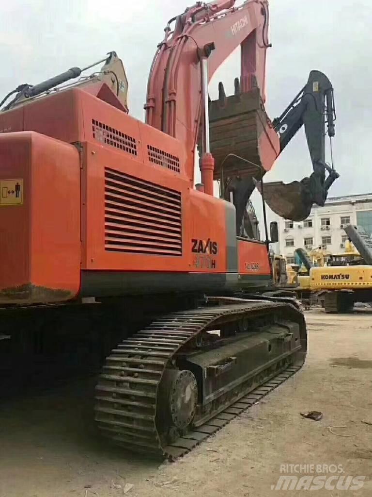 Hitachi ZX 470 Gravemaskiner på larvebånd