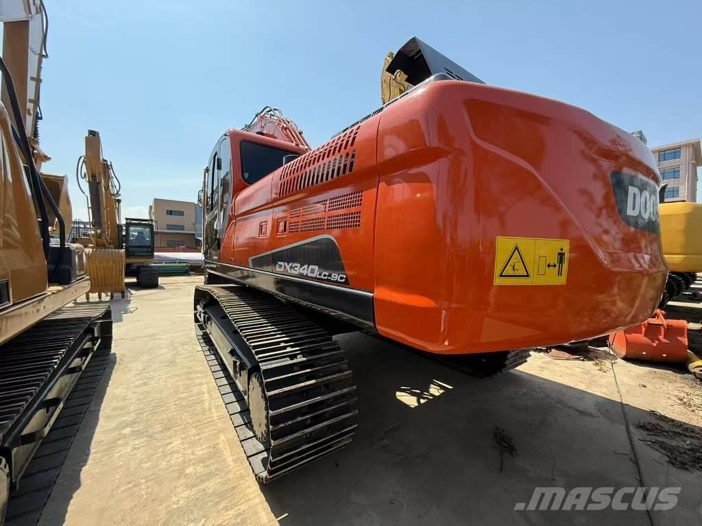 Doosan DX 340 Gravemaskiner på larvebånd