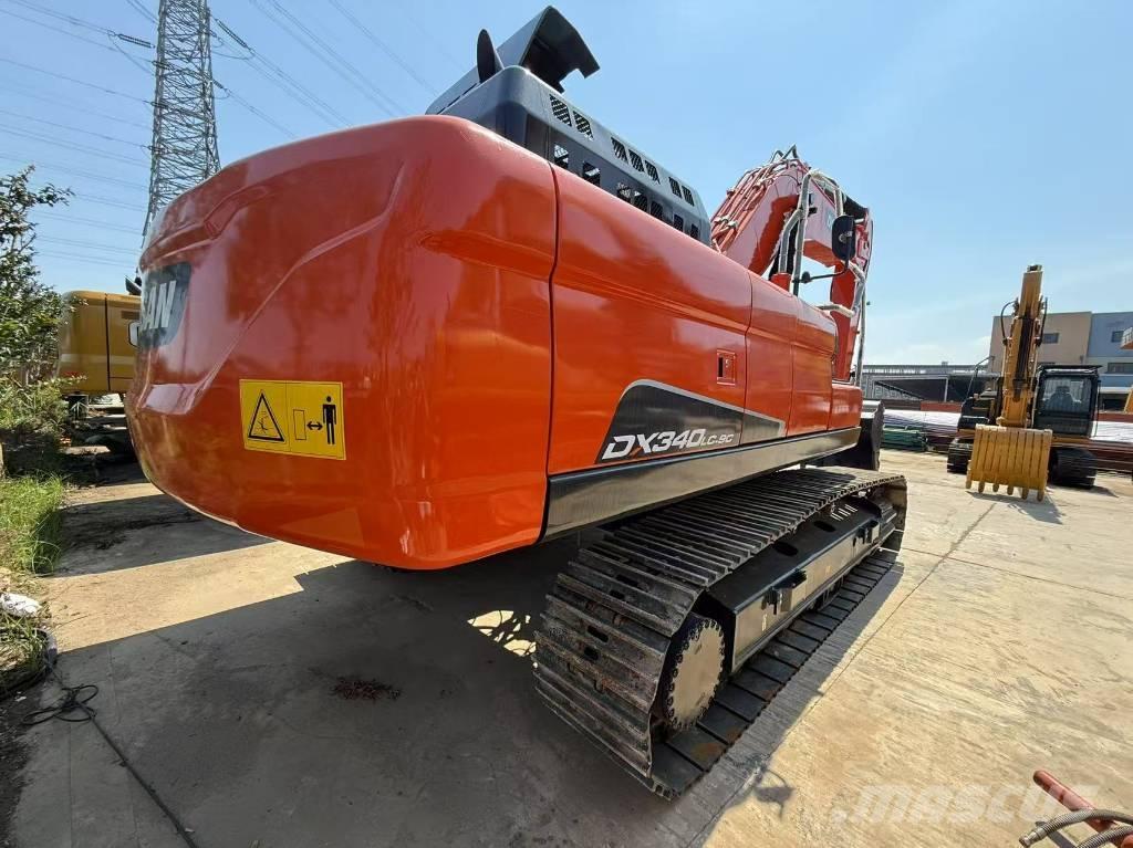 Doosan DX 340 Gravemaskiner på larvebånd