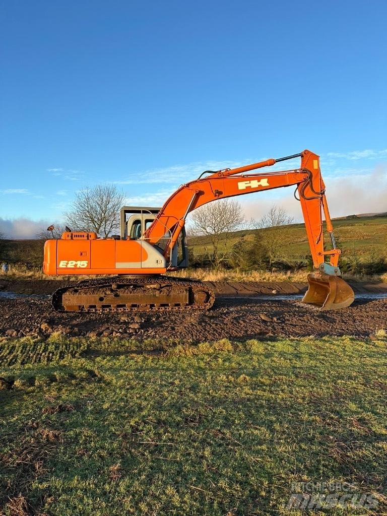 Fiat-Kobelco E215 Gravemaskiner på larvebånd