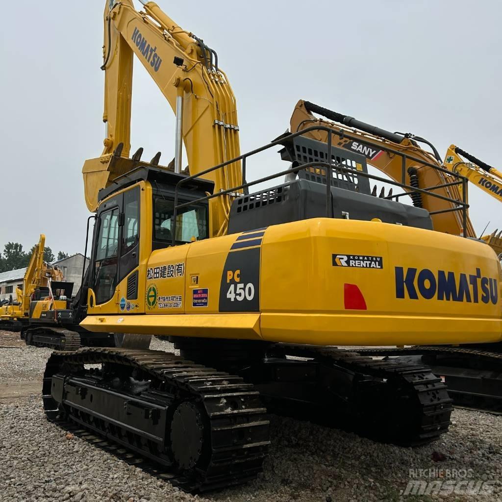 Komatsu 450 Gravemaskiner på larvebånd