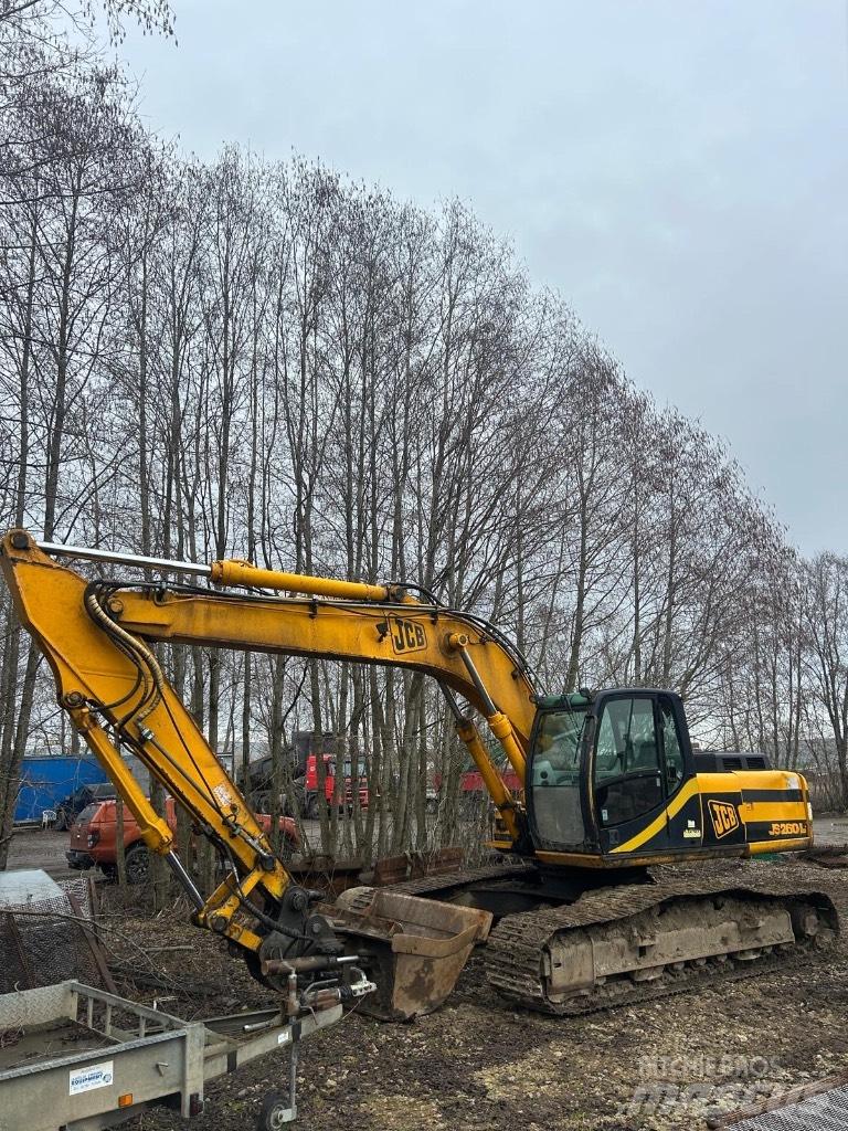 JCB 260LC Gravemaskiner på larvebånd