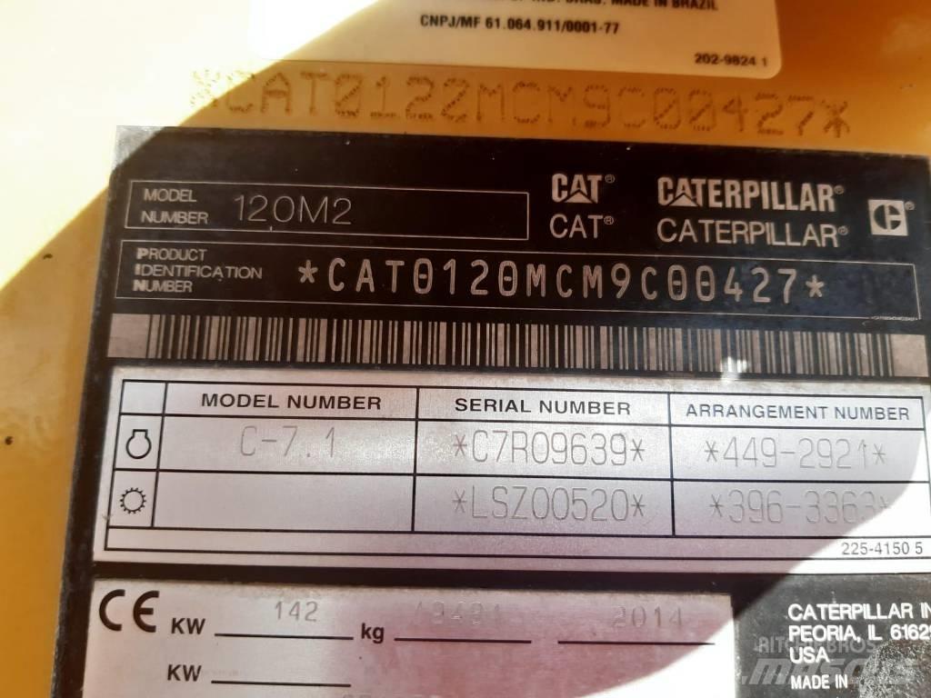 CAT 120 M 2 Vejhøvle / Gradere