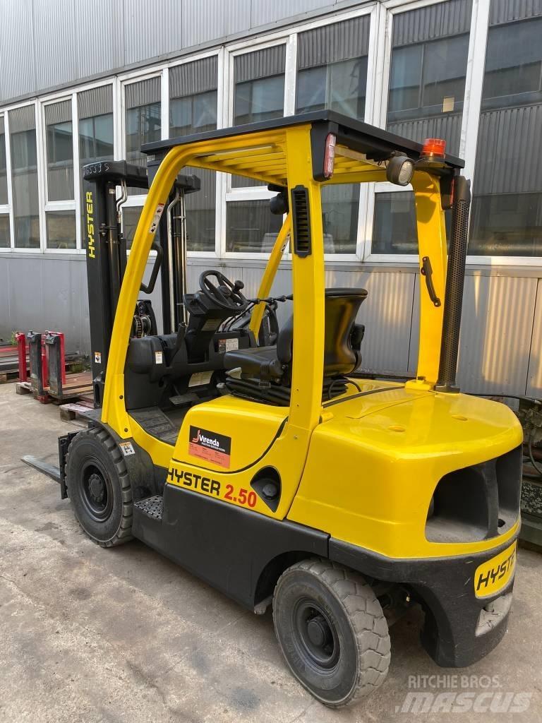 Hyster H2.50FT Diesel gaffeltrucks