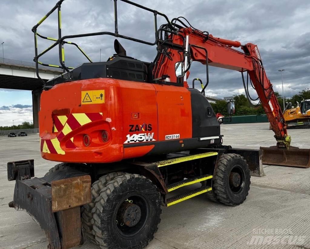 Hitachi ZX 145 W-6 Gravemaskiner på hjul