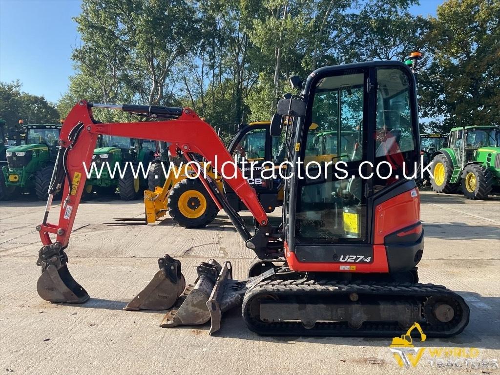 Kubota U 27-4 Minigravemaskiner