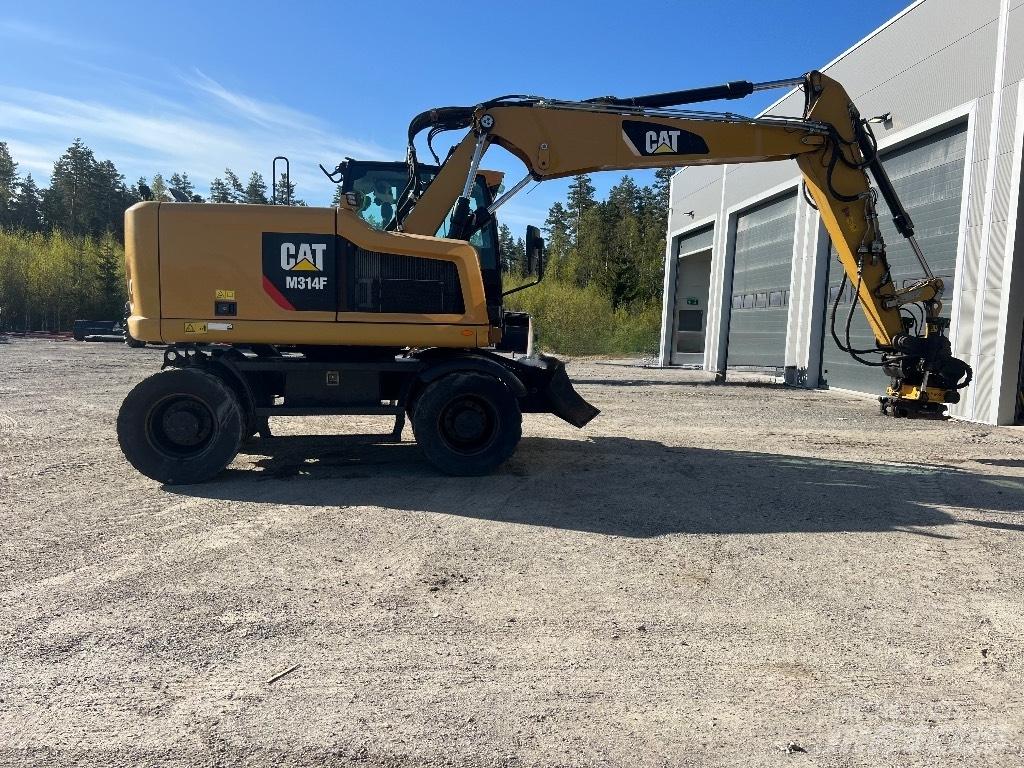 CAT M314F Gravemaskiner på hjul