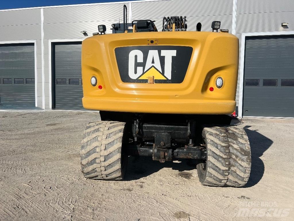 CAT M314F Gravemaskiner på hjul