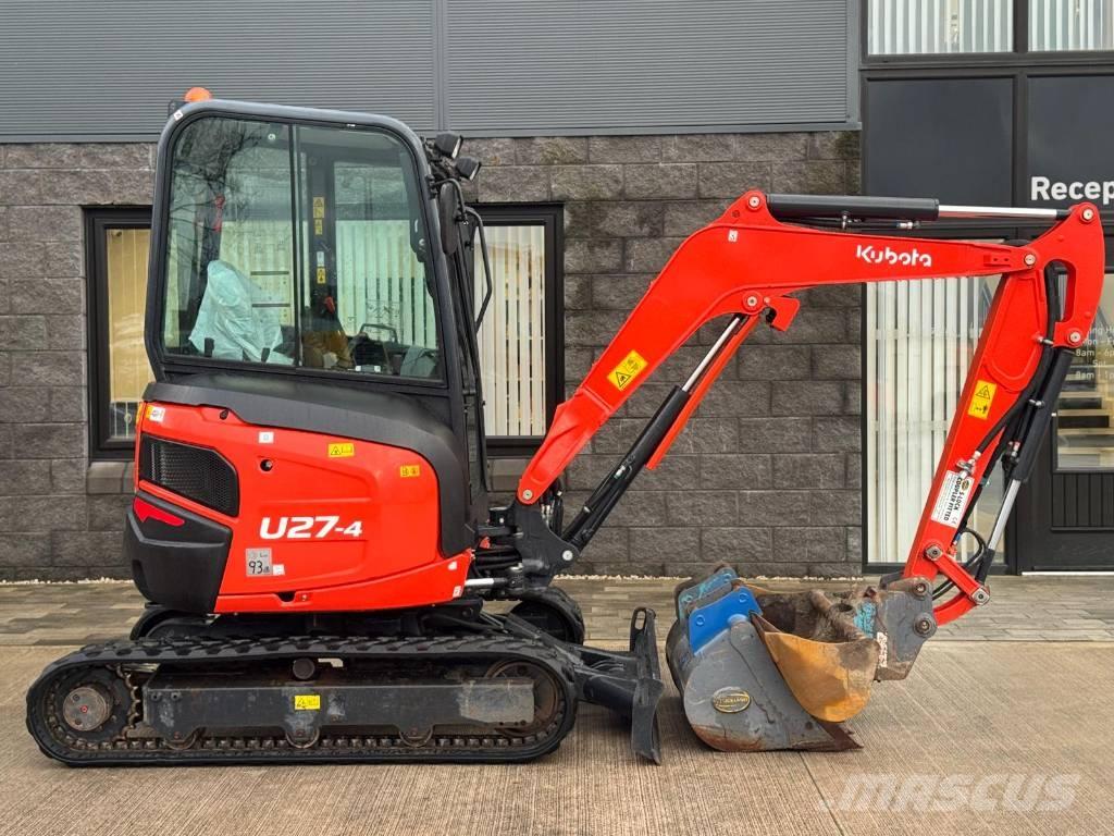Kubota U 27-4 Minigravemaskiner