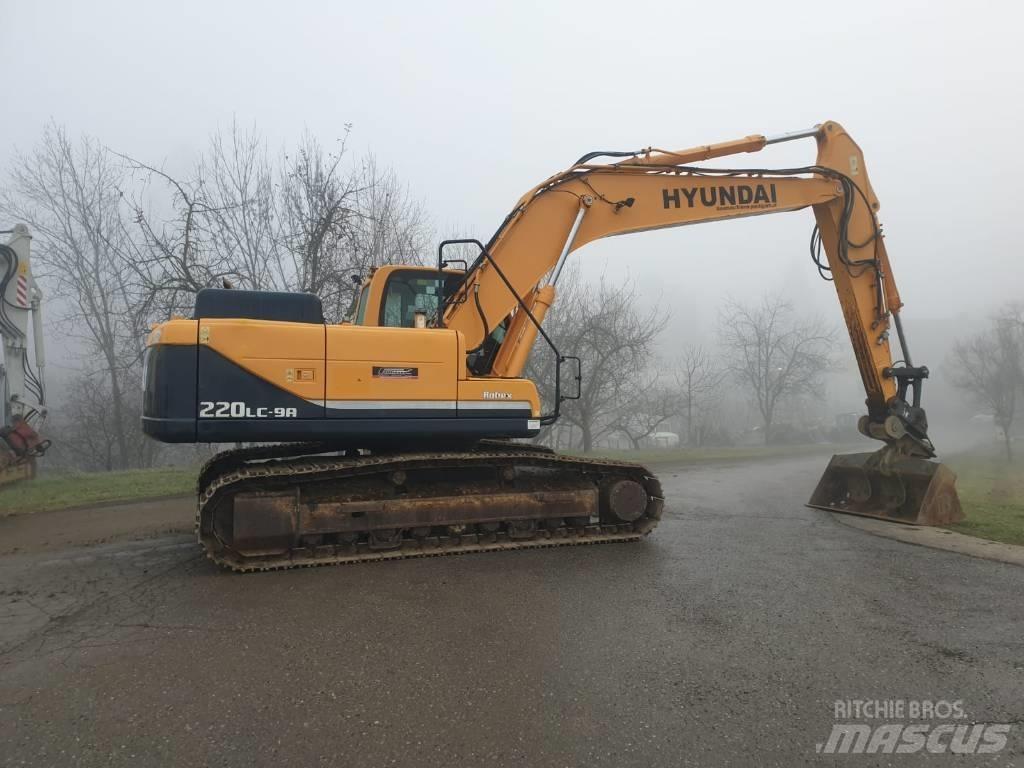 Hyundai R 220 LC-9A Gravemaskiner på larvebånd