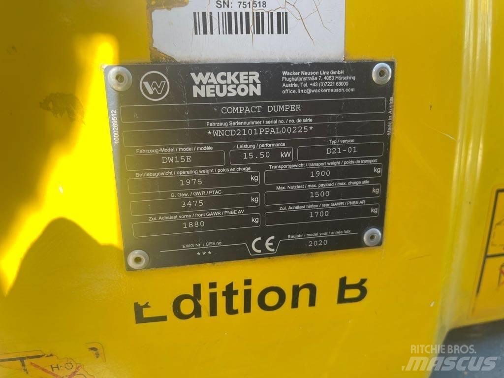 Wacker Neuson DW15e Dumpere