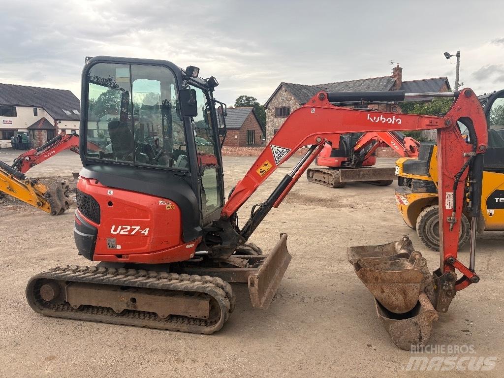 Kubota U 27-4 Minigravemaskiner