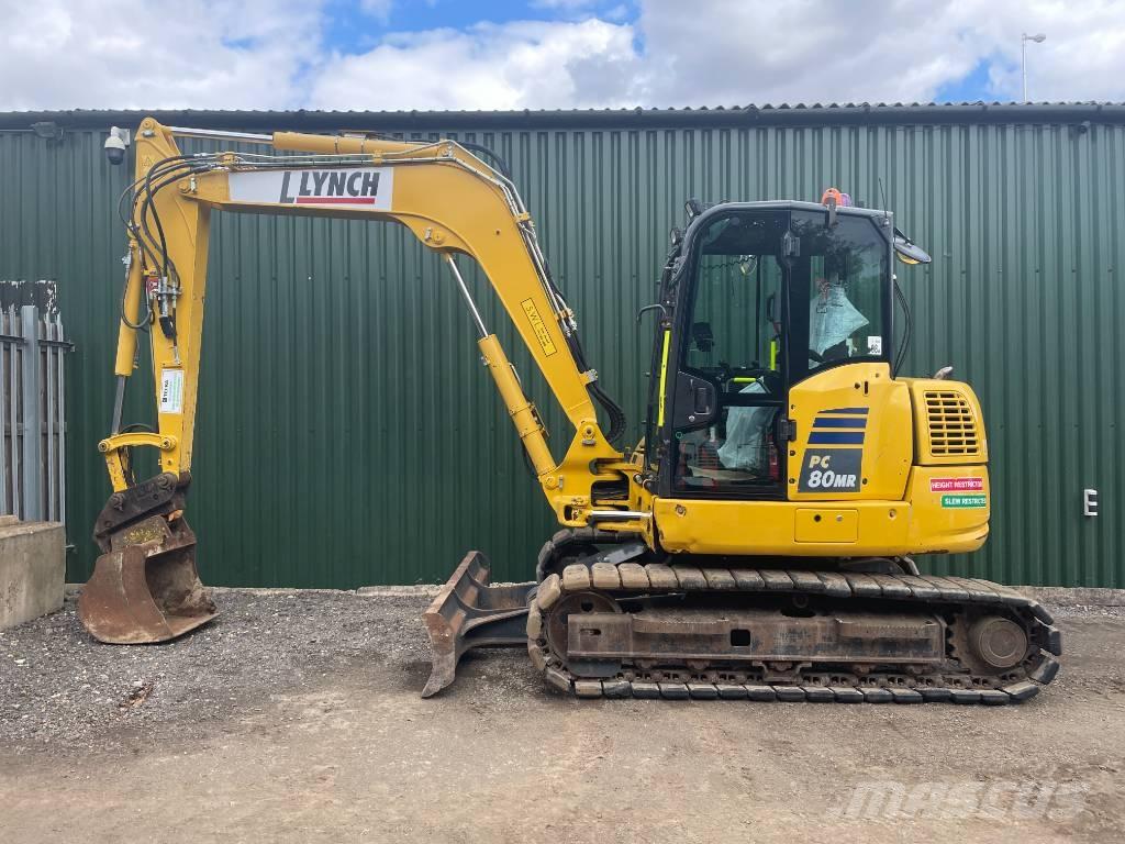 Komatsu PC 80 MR-5E0 Midi-gravemaskiner 7t - 12t