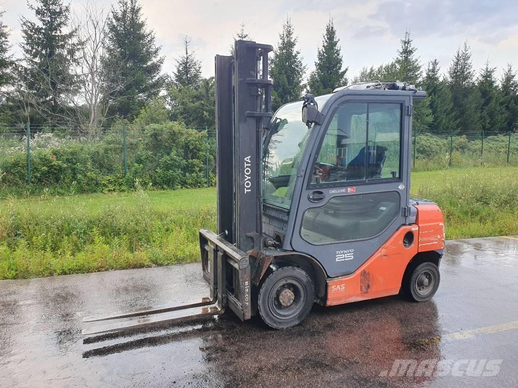 Toyota 02-8FDF25 Diesel gaffeltrucks
