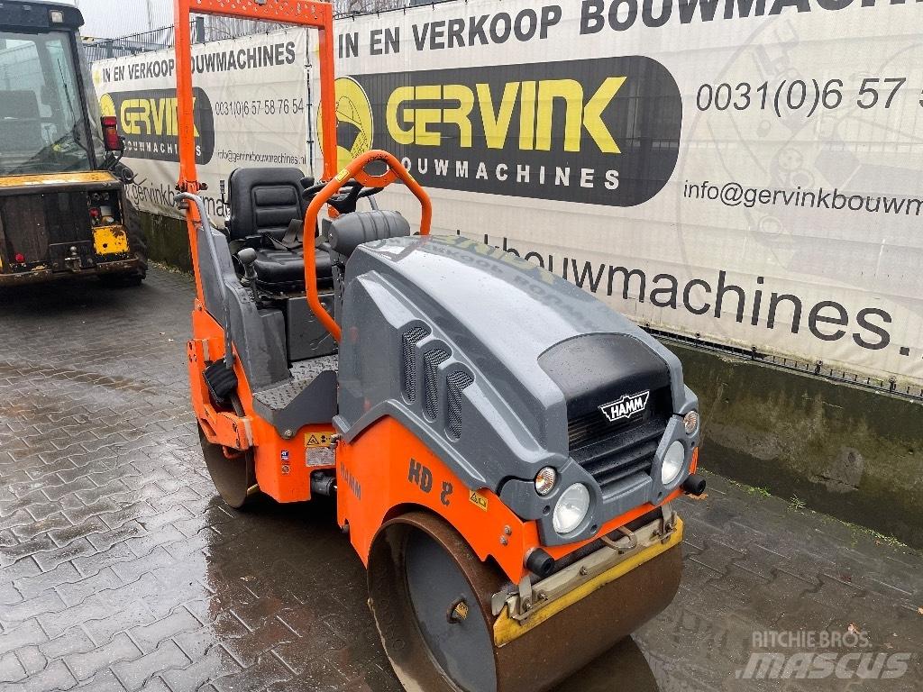 Hamm HD 8 VV Tvilling tromle