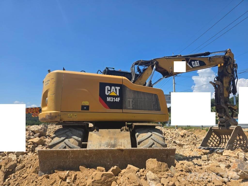 CAT 314F Gravemaskiner på hjul