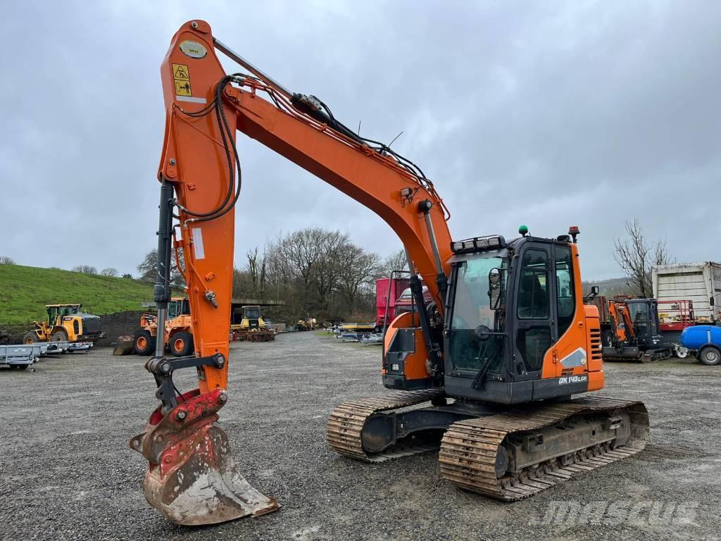 Doosan DX 140 LCR Gravemaskiner på larvebånd