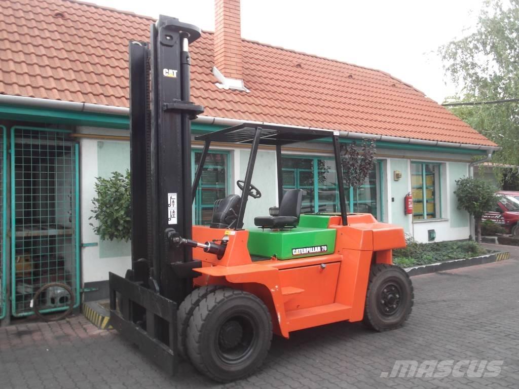 CAT DP70K V-1891 Diesel gaffeltrucks
