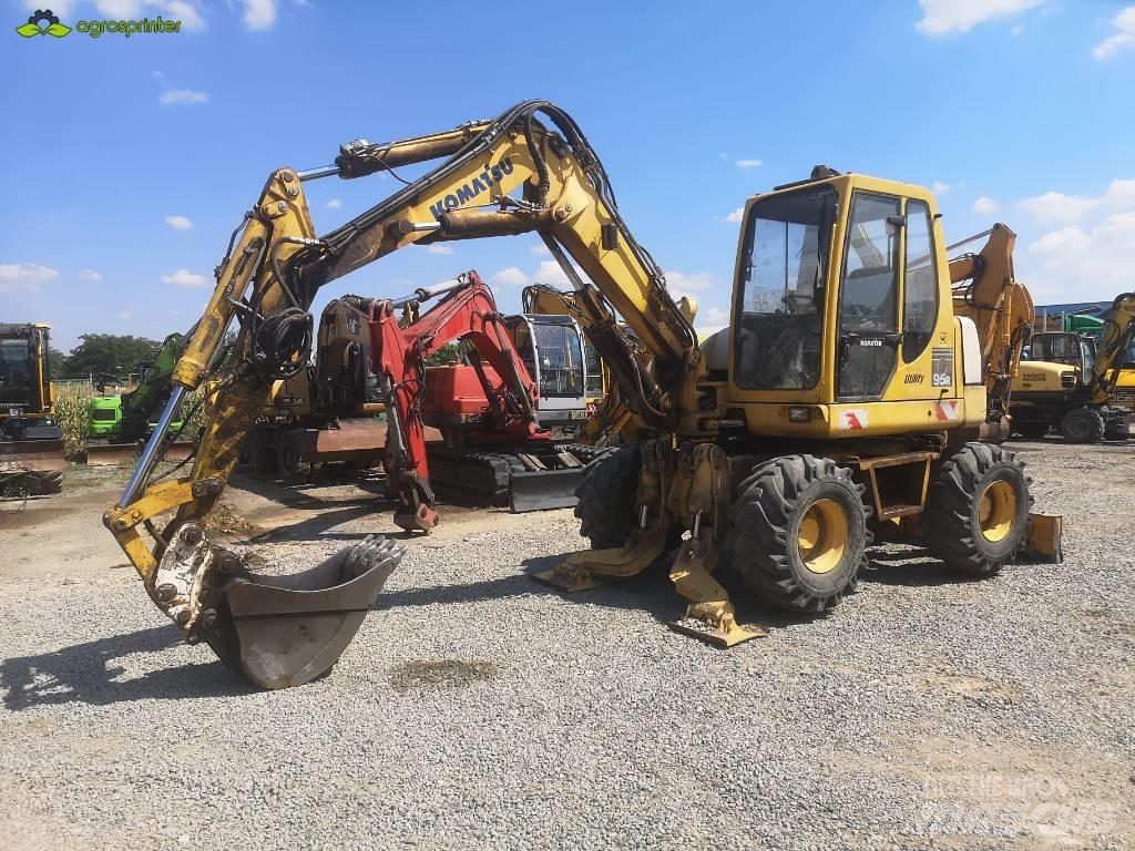 Komatsu PW 95 Midi-gravemaskiner 7t - 12t