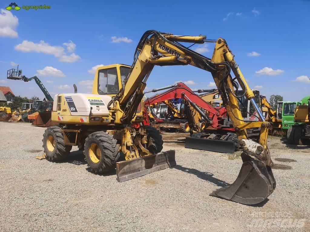 Komatsu PW 95 Midi-gravemaskiner 7t - 12t