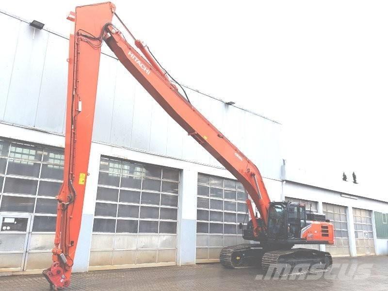 Hitachi ZX 350 LCN-7 Gravemaskiner med lang gravebom