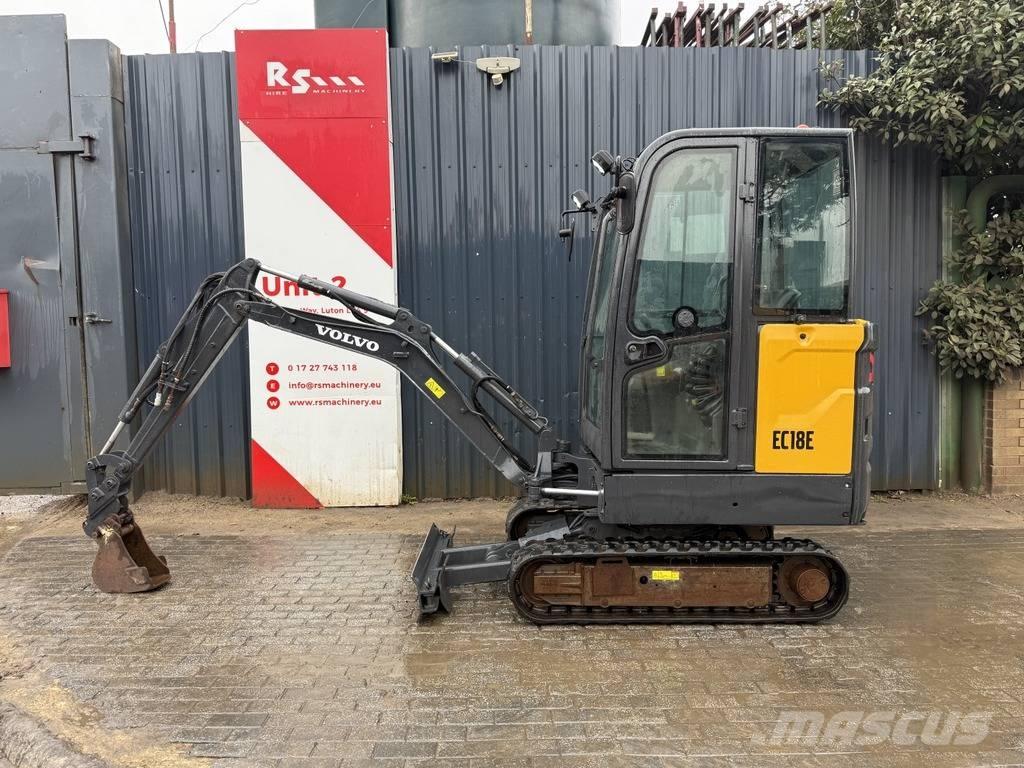 Volvo EC18E Minigravemaskiner
