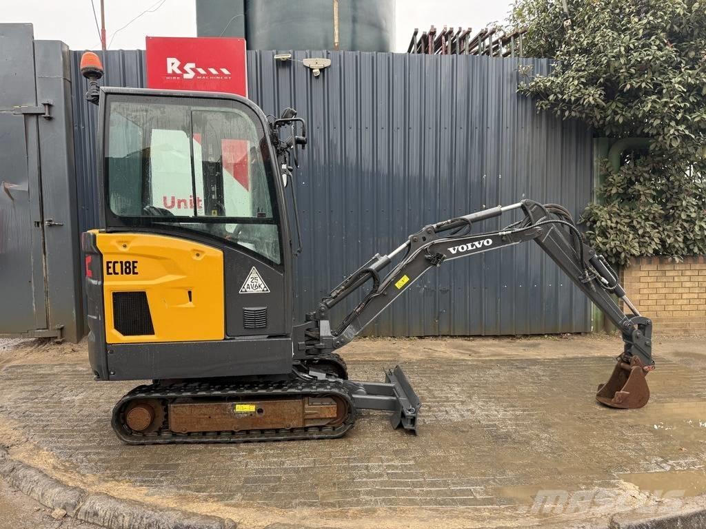 Volvo EC18E Minigravemaskiner