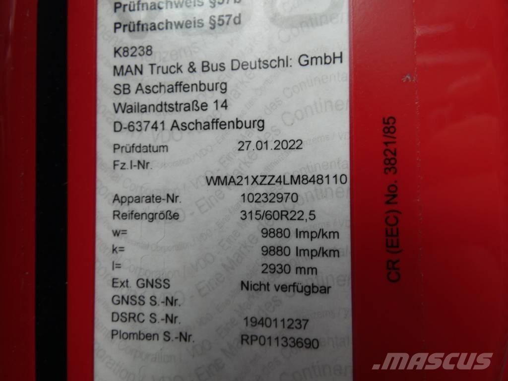 MAN TGX 26.470 Autotransportere / Knæklad