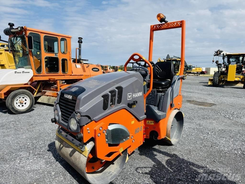 Hamm HD 8 VV Tvilling tromle