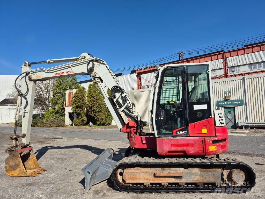 Takeuchi TB 280 FR Gravemaskiner på larvebånd