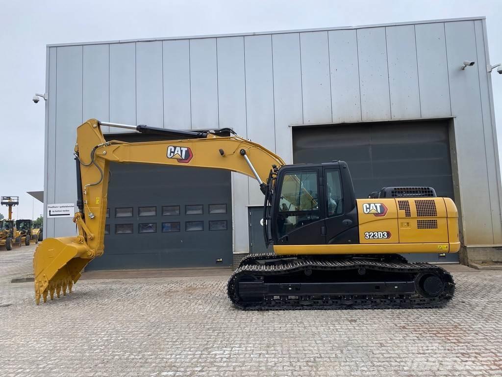 CAT 323D3 Gravemaskiner på larvebånd