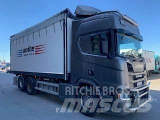 Scania R580 Flisbil Flis-lastbiler