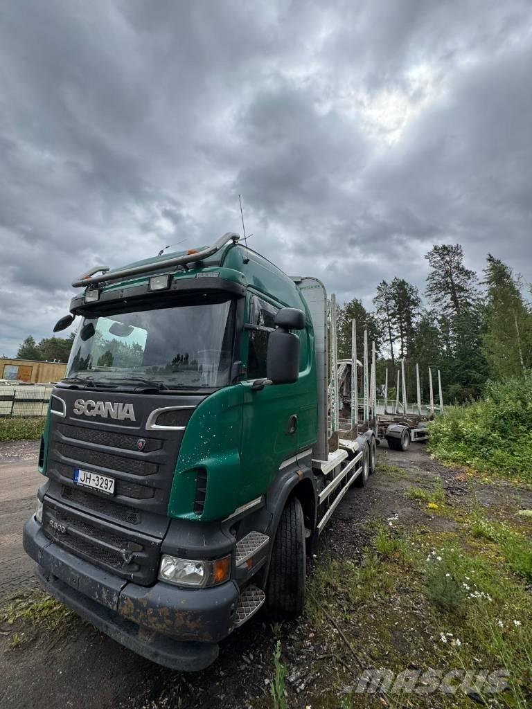Scania R 500 Tømmertransport
