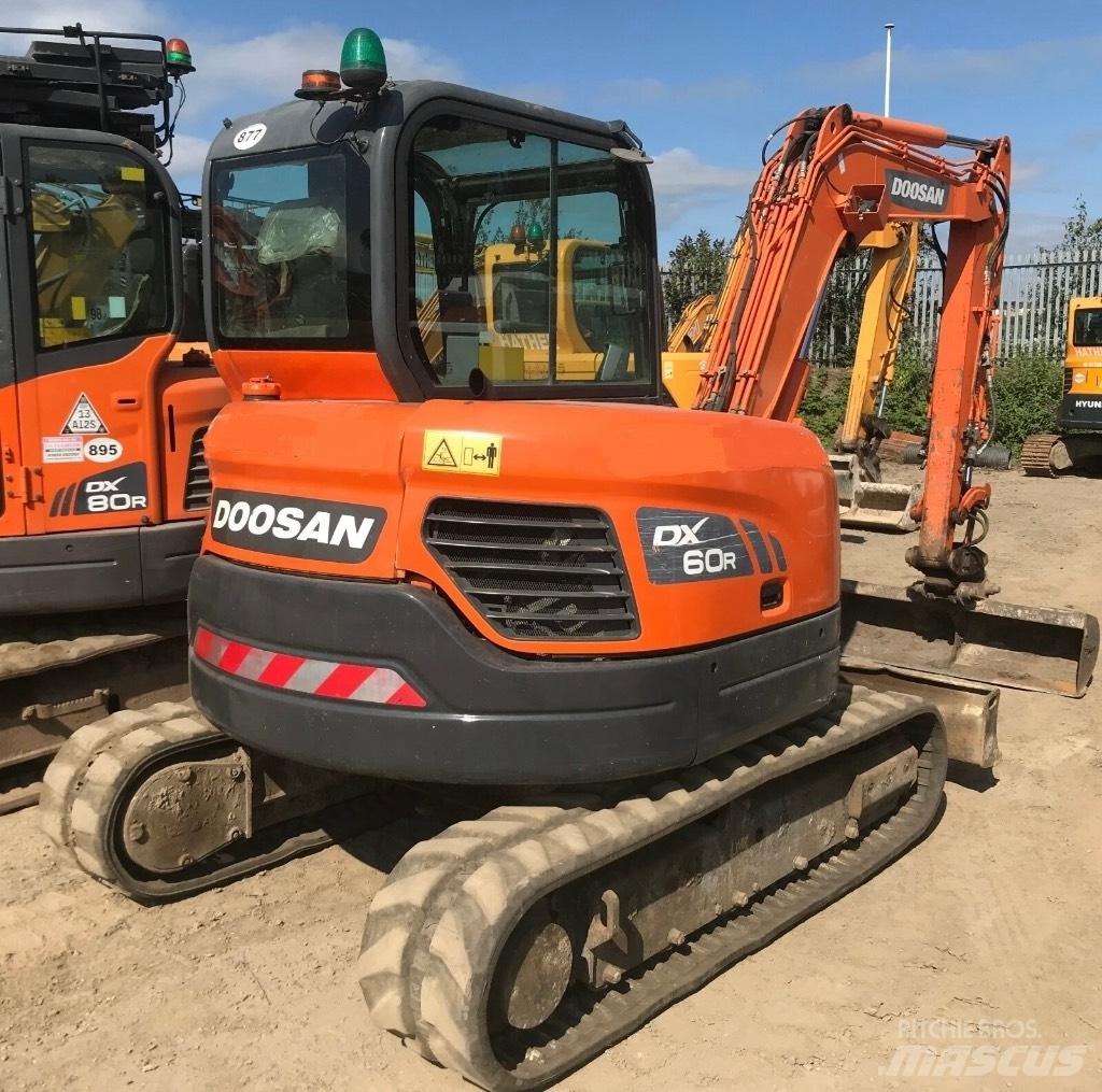 Doosan DX 60 R Minigravemaskiner