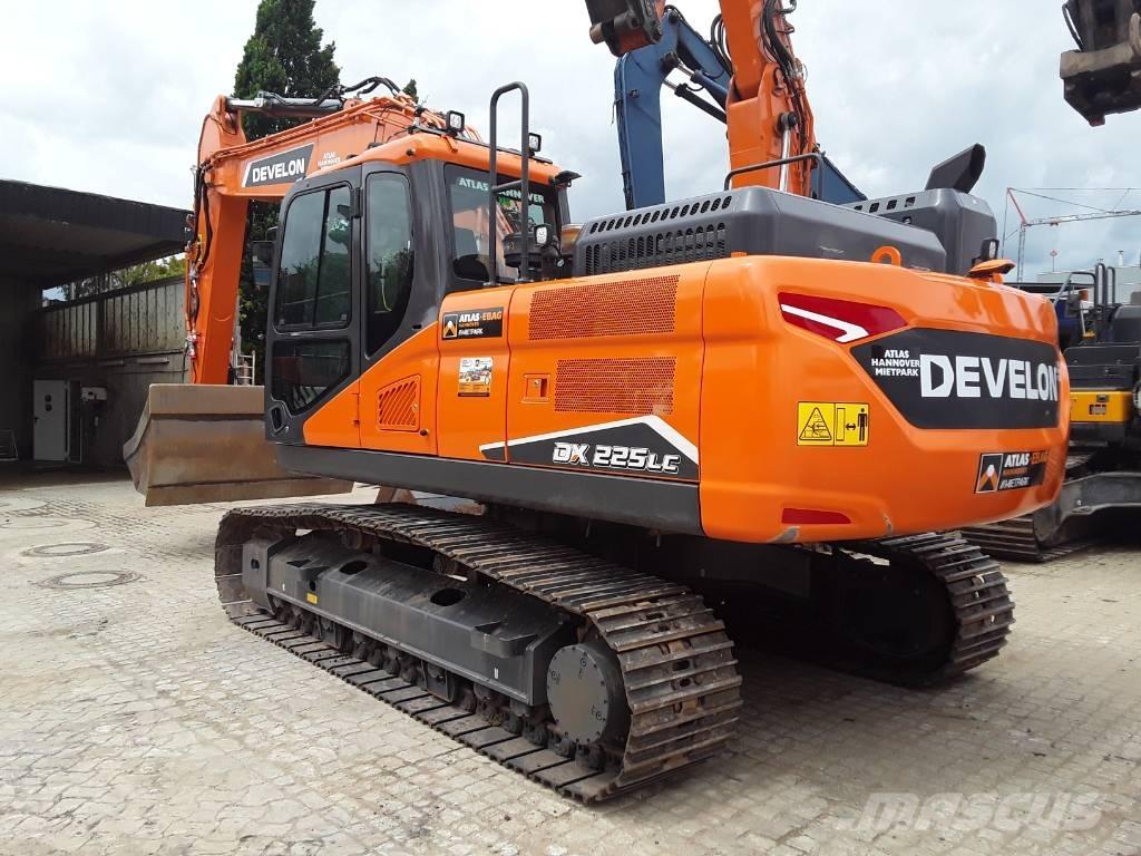 Doosan DX225LC-7 Gravemaskiner på larvebånd