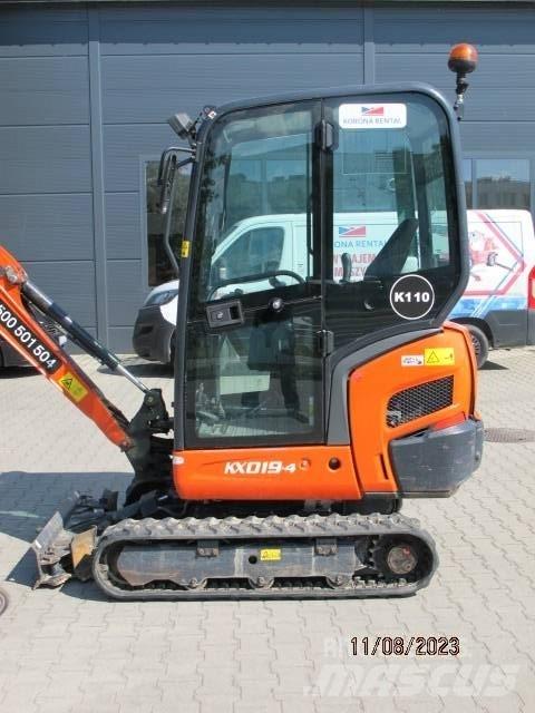 Kubota KX 019-4 Minigravemaskiner