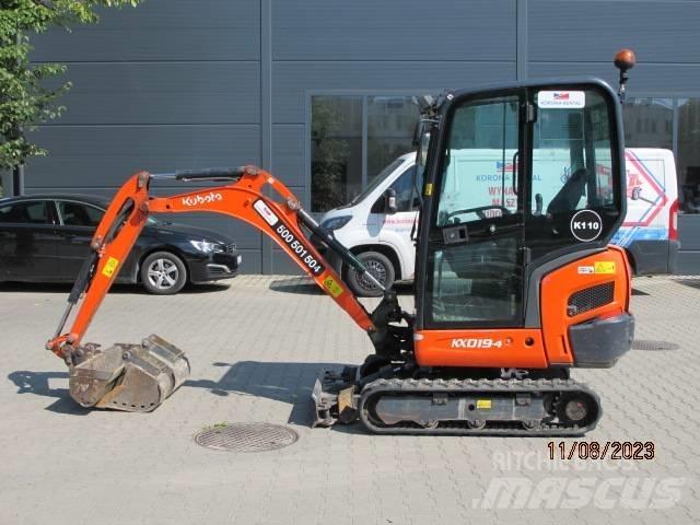 Kubota KX 019-4 Minigravemaskiner