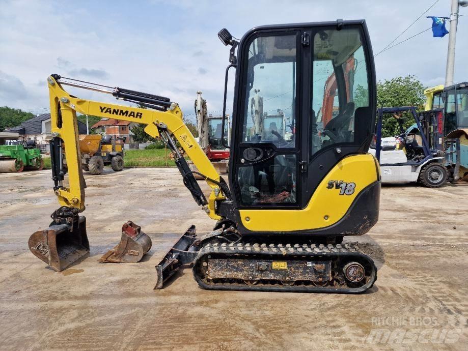 Yanmar SV 18 Minigravemaskiner