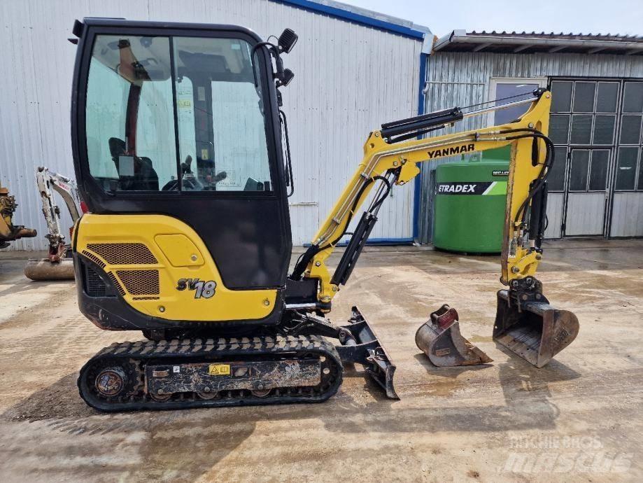 Yanmar SV 18 Minigravemaskiner