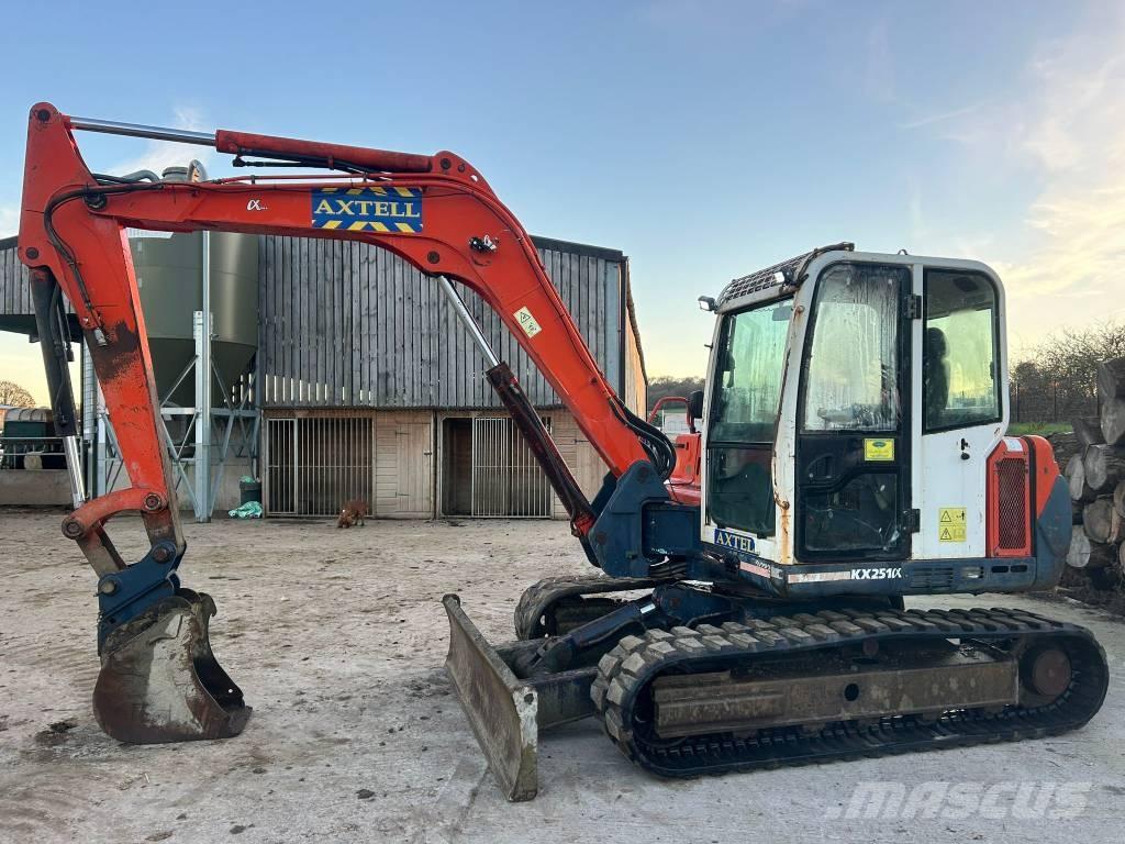 Kubota KX 251 Midi-gravemaskiner 7t - 12t