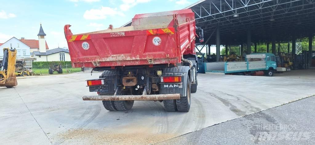 MAN TGA 18.360 4X4 Lastbiler med tip